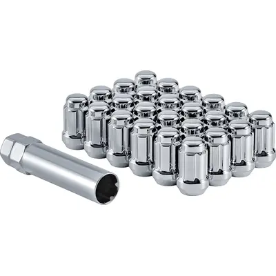 WEST COAST WHEEL ACCESSORIES - W56014S - Bulge Acorn Spline Lug Nuts Jusqu’à Épuisement Des Stocks