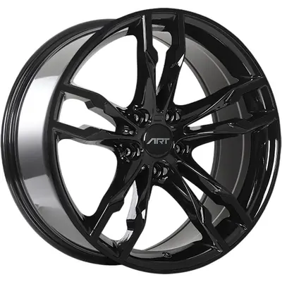 ART - R16518001B - REPLICA 165 Gloss Black Wheel (18x8.0 25mm) Livraison Mondiale