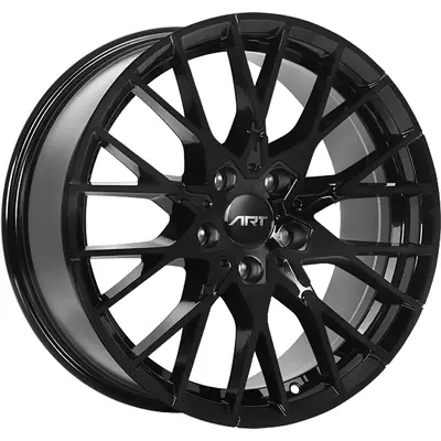 ART - R16618005 - REPLICA 166 Gloss Black Wheel (8x18 25mm) Authentique