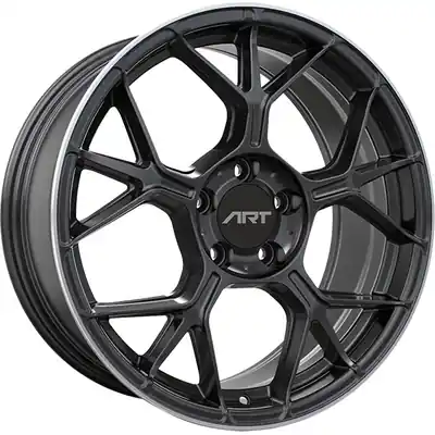 ART - R3951901 - REPLICA 395 Satin Black - Machined Lip Wheel (19x8.5 35mm) Prix Réduit