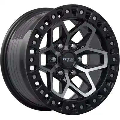 Commander Maintenant Zion Gloss Black Machined Wheel by RTX (17x9 0mm)