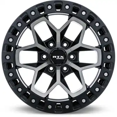 Produit De Marque Zion Satin Black Tinted Bronze Wheel by RTX (20x9 0mm)