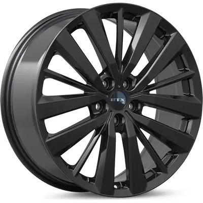 NI02 Gloss Black Wheel by RTX (17x7 35mm) Expédié Aujourd’hui