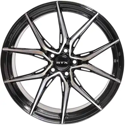 Petit Prix Slick Black Machined Wheel by RTX (20x9 38mm)