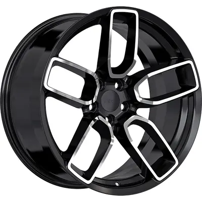 ART - R3482003 - REPLICA 348 Satin Black - Machined Face Wheel (20x11.0 20mm) Retour Gratuit