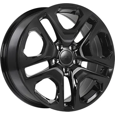 Gloss Black alloy by ART (19x7.5 40.0 mm) Authentique