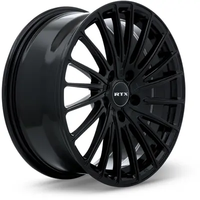 Marque Polar Gloss Black Wheel by RTX (18x8 40mm)