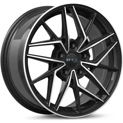 RS11 Gloss Black Machined Wheel by RTX (19x8.5 42mm) Quantité Limitée