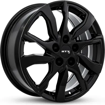 GM07 Gloss Black Wheel by RTX (19x7.5 45mm) Quantité Limitée