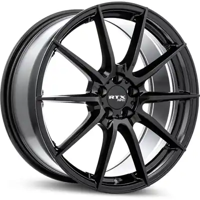 RS03 Gloss Black Wheel by RTX (18x8 40mm) Dernier Modèle