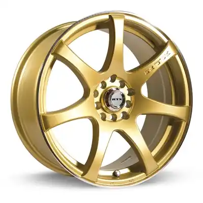 Gros Lot Ink Gold Machined Wheel by RTX (15x6.5 40mm)