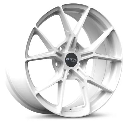 RS01 Gloss White Wheel by RTX (20x9 35mm) Commander Maintenant