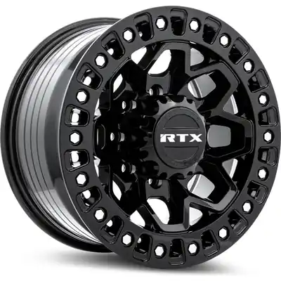 Prix Bas Zion Gloss Black Milled Rivets Wheel by RTX (20x9 20mm)