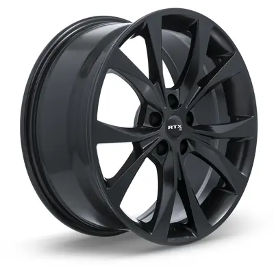 Flint Satin Black Wheel by RTX (19x8 42mm) Affaire À Saisir