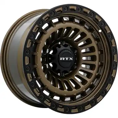 Moab Bronze with Satin Black Lip Wheel by RTX (18x9 0mm) Édition Limitée