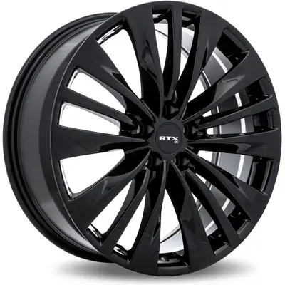 TY02 Gloss Black Wheel by RTX (20x8 35mm) Vente Directe