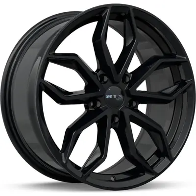 Corsa Gloss Black Wheel by RTX (19x8 45mm) Usine Directe
