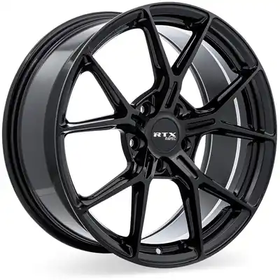 RS01 Gloss Black Wheel by RTX (17x7.5 38mm) Commande En Gros