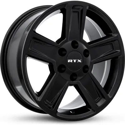 Glacier Satin Black Wheel by RTX (17x8 15mm) Paiement Sécurisé