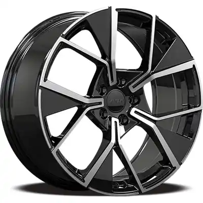Meilleure Vente ART - R3641903 - REPLICA 364 Gloss Black Machined Face Wheel (19x8.5 35mm)