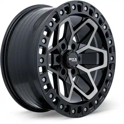 Zion Satin Black Tinted Bronze Wheel by RTX (17x9 0mm) Quantité Limitée