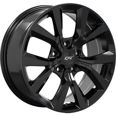 DAI WHEELS - DW10717005 - MISSION Gloss Black Wheel (17x7.5 40mm) Produit De Marque