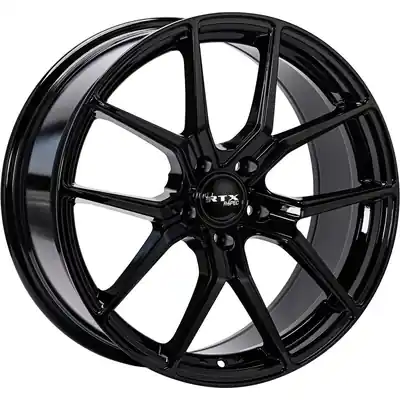 FF10 Gloss Black Wheel by RTX (18x8 40mm) Prix Bas