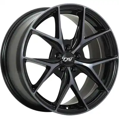 Prix Promo Gloss Black - Machined Face - Smoked Clear alloy by DAI WHEELS (17x7.5 40.0 mm)