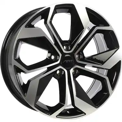 Vente Directe ART - R3091503 - REPLICA 309 Gloss Black - Machined Face Wheel (15x6.5 38mm)