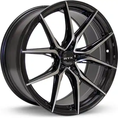 Expédition Rapide Slick Black Machined Wheel by RTX (19x8.5 42mm)