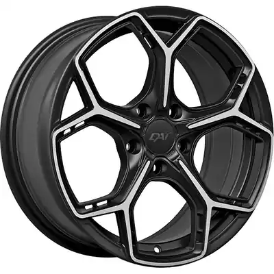 Haute Qualité DAI WHEELS - DW1341502 - WIDOW Gloss Black - Machined Face Wheel (15x6.5 40mm)