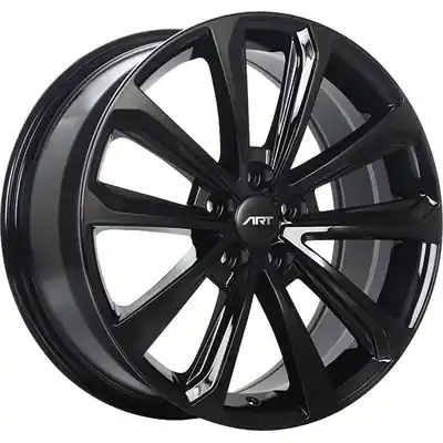 Gloss Black alloy by ART (18x8.0 45.0 mm) Commande En Gros