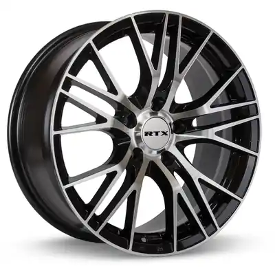 Commande En Gros Vertex Black Machined Wheel by RTX (17x7.5 40mm)