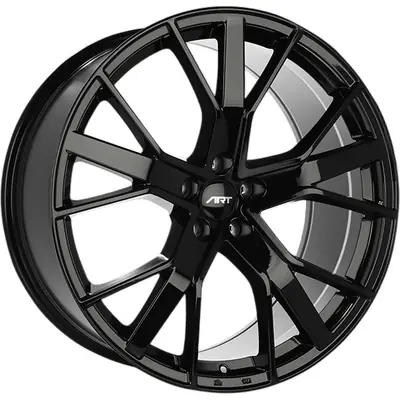 ART - R22422001 - REPLICA 224 Gloss Black Wheel (22x10.0 21mm) Meilleur Prix