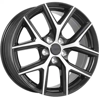 Exclusif ART - R3831801 - REPLICA 383 Gloss Black - Machined Face Wheel (18x7.5 45mm)