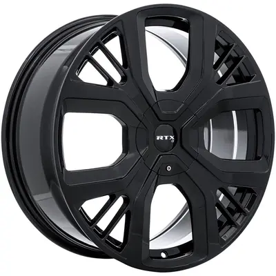 PS01 Gloss Black Wheel by RTX (20x8 45mm) Certifié