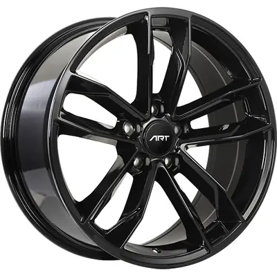 Gros Lot ART - R12919004 - REPLICA 129 Gloss Black Wheel (8.5x19 30mm)