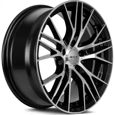 Petit Prix Vertex Black Machined Wheel by RTX (18x8 35mm)