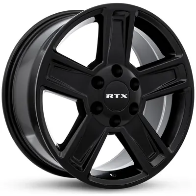 Achetez Aujourd’hui Glacier Satin Black Wheel by RTX (17x8 15mm)