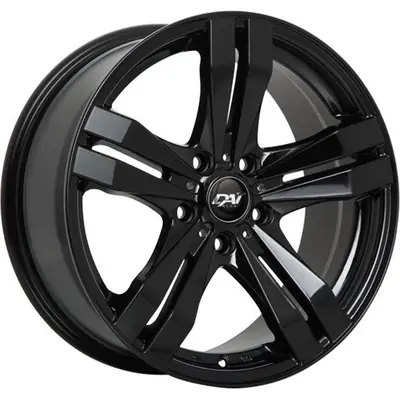 Gloss Black alloy by DAI WHEELS (15x6.5 38.0 mm) Original