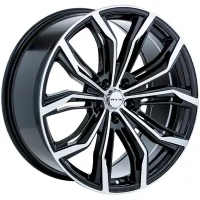 Black Widow Black Machined Wheel by RTX (17x7.5 35mm) Offre Exclusive