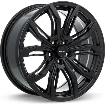 Black Widow Satin Black Wheel by RTX (17x7.5 42mm) Gros Lot