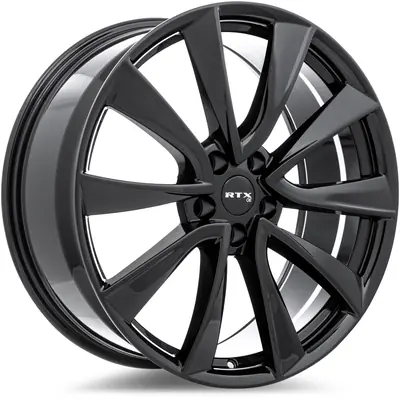 TS01 Gloss Black Wheel by RTX (20x8.5 35mm) Dernière Chance