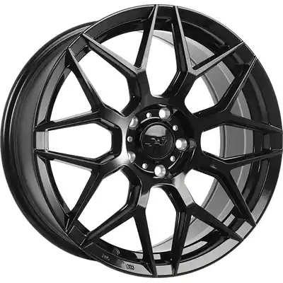 Édition Limitée DAI WHEELS - DW12216001 - DTM Gloss Black Wheel (16x7.0 40mm)