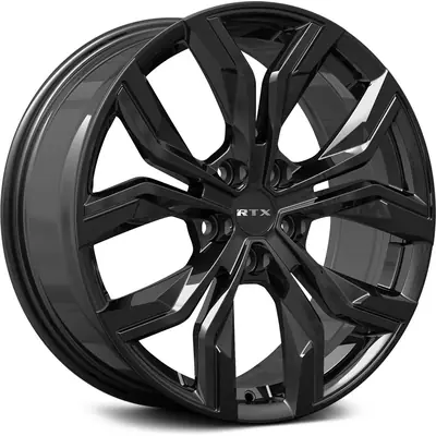 Venom Gloss Black Wheel by RTX (20x8 35mm) Nouvel Arrivage