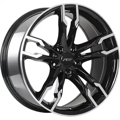 ART - R1651907 - REPLICA 165 Gloss Black With Machined Face Wheel (19x8.5 35mm) Offre Du Jour