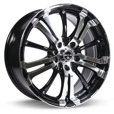 Jusqu’à Épuisement Des Stocks Arsenic Black Machined Wheel by RTX (15x6.5 40mm)