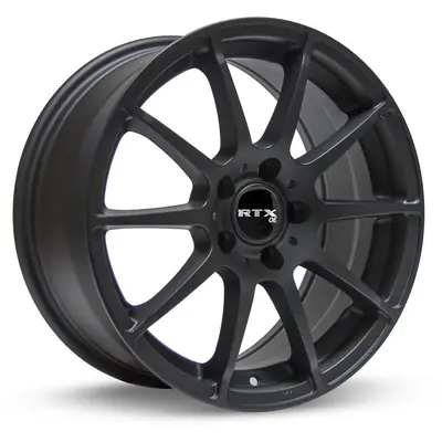 Meilleure Qualité Munich Matte Black Wheel by RTX (18x8 32mm)