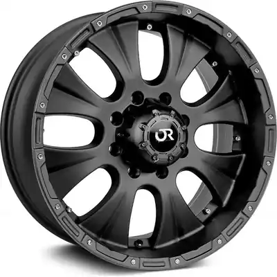 Marque Crawler Matte Black Wheel by RTX (17x8 20mm)
