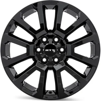 NI01 Gloss Black Wheel by RTX (17x7.5 30mm) Livraison Mondiale